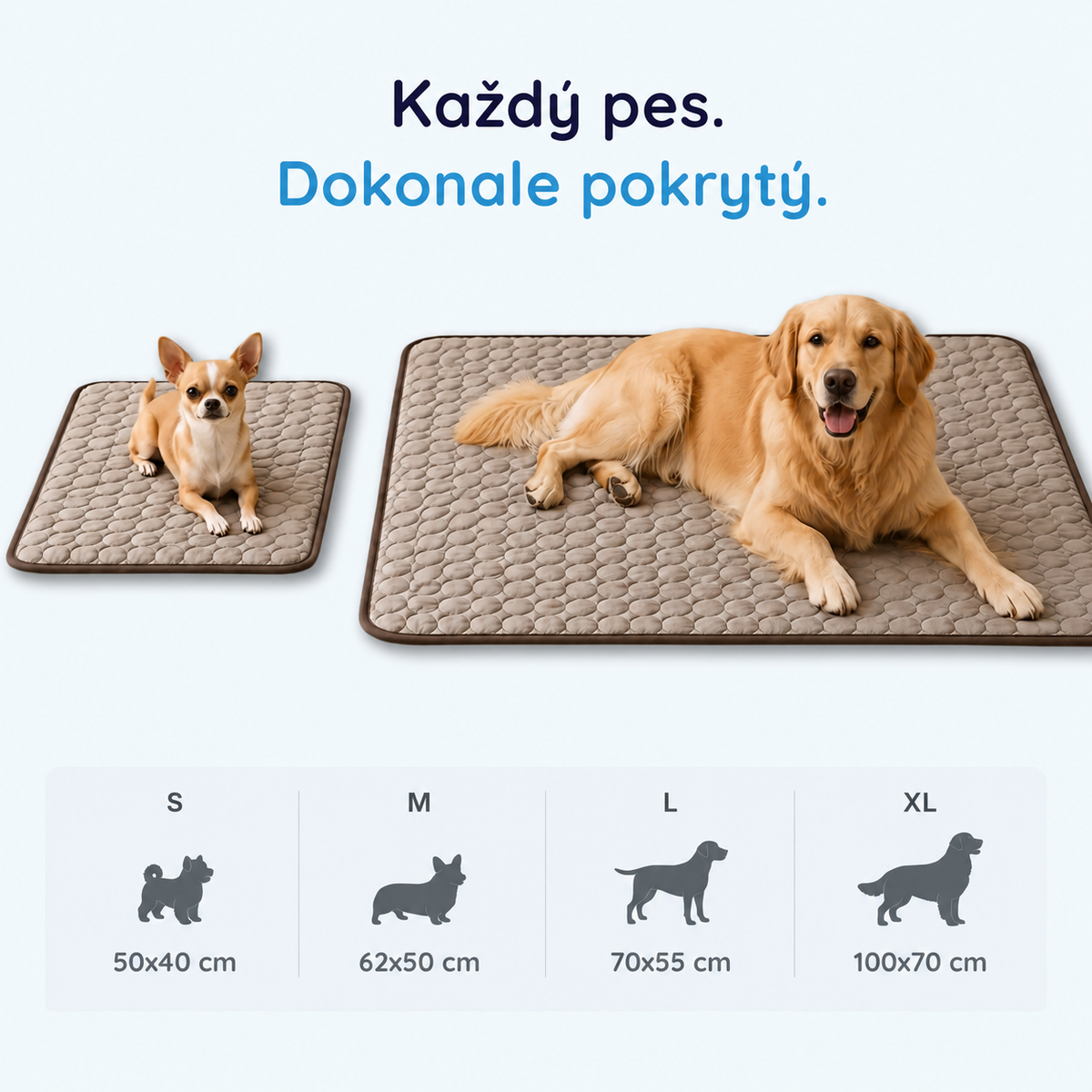 ChillDogs™ Chladiaca podložka pre psov