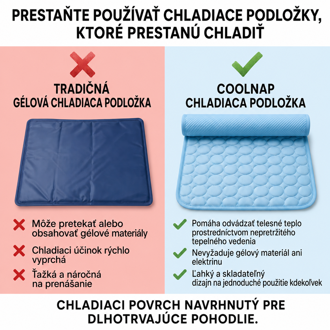 ChillDogs™ Chladiaca podložka pre psov