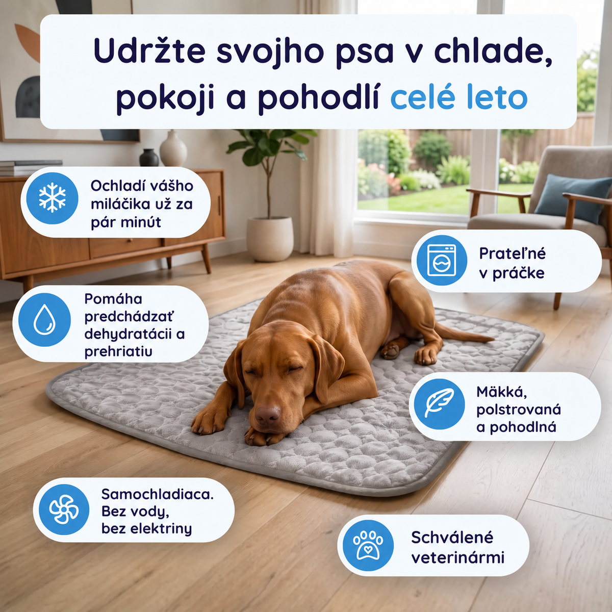 ChillDogs™ Chladiaca podložka pre psov